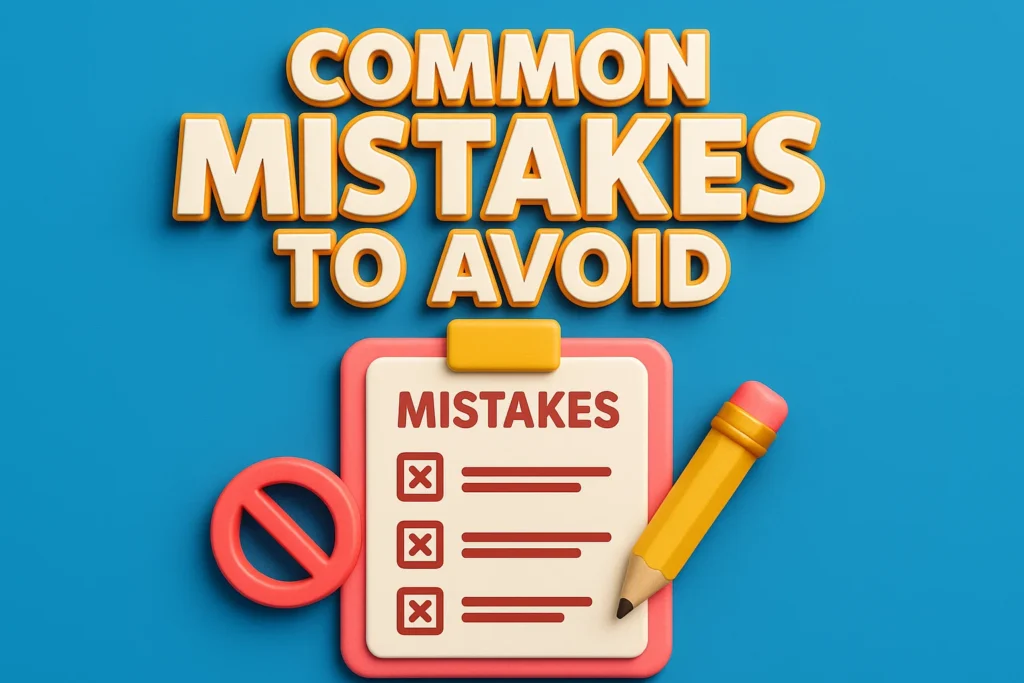 Common Mistakes to Avoid