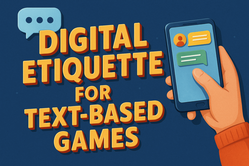 Digital Etiquette for Text-Based Games