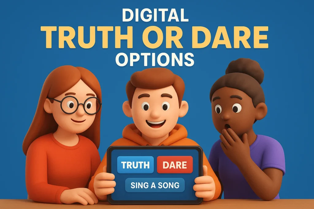 Digital Truth or Dare Options