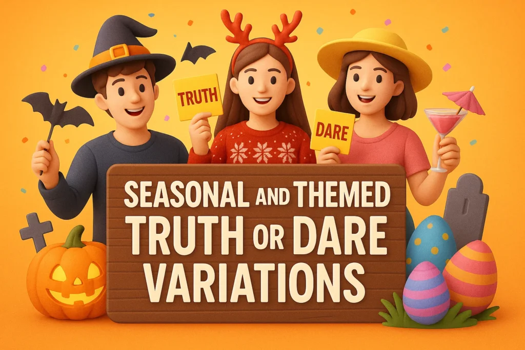 Seasonal and Themed Truth or Dare Variations