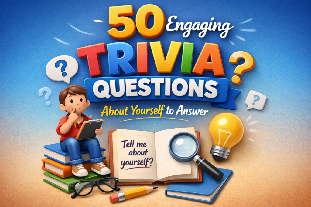 50 Engaging Trivia Questions About Yourself to Answer