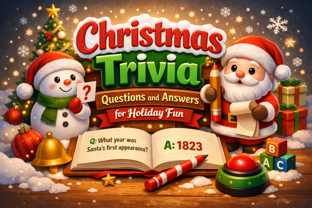 Christmas Trivia Questions and Answers for Holiday Fun