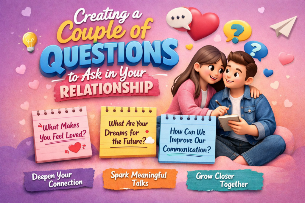 Creating a Couple of Questions to Ask in Your Relationship