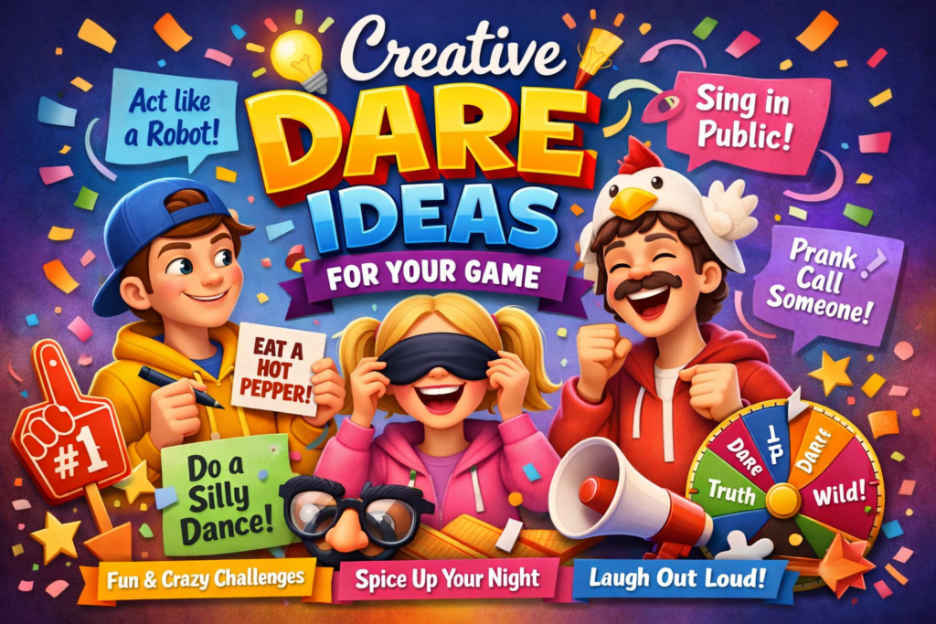 Creative Dare Ideas for Your Game