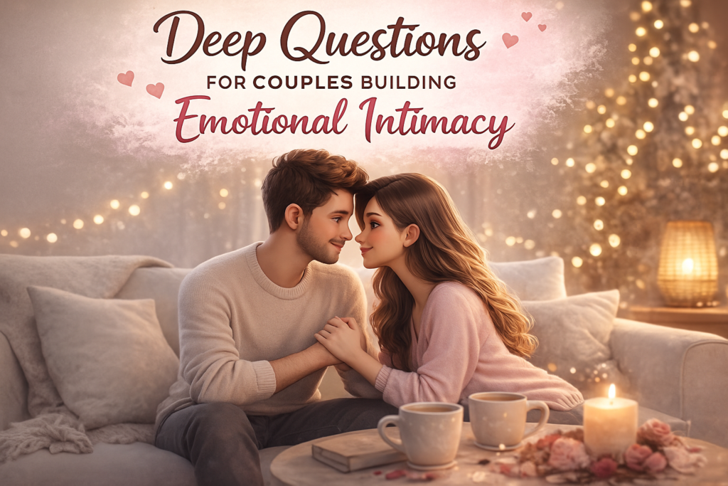 Deep Questions for Couples Building Emotional Intimacy