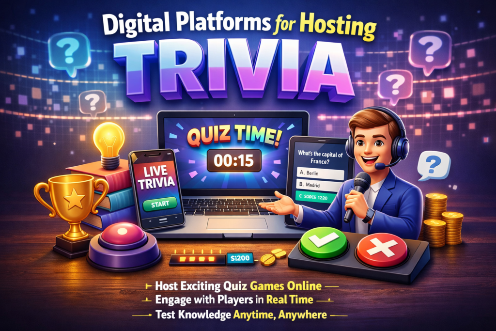 Digital Platforms for Hosting Trivia