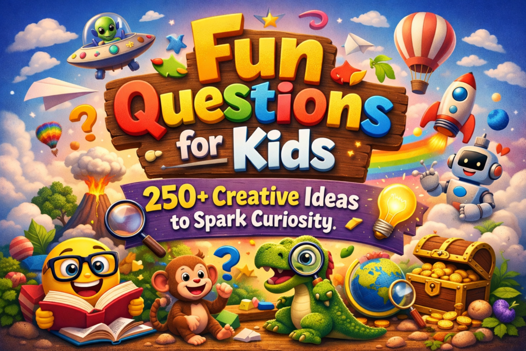 Fun Questions for Kids 250+ Creative Ideas to Spark Curiosity