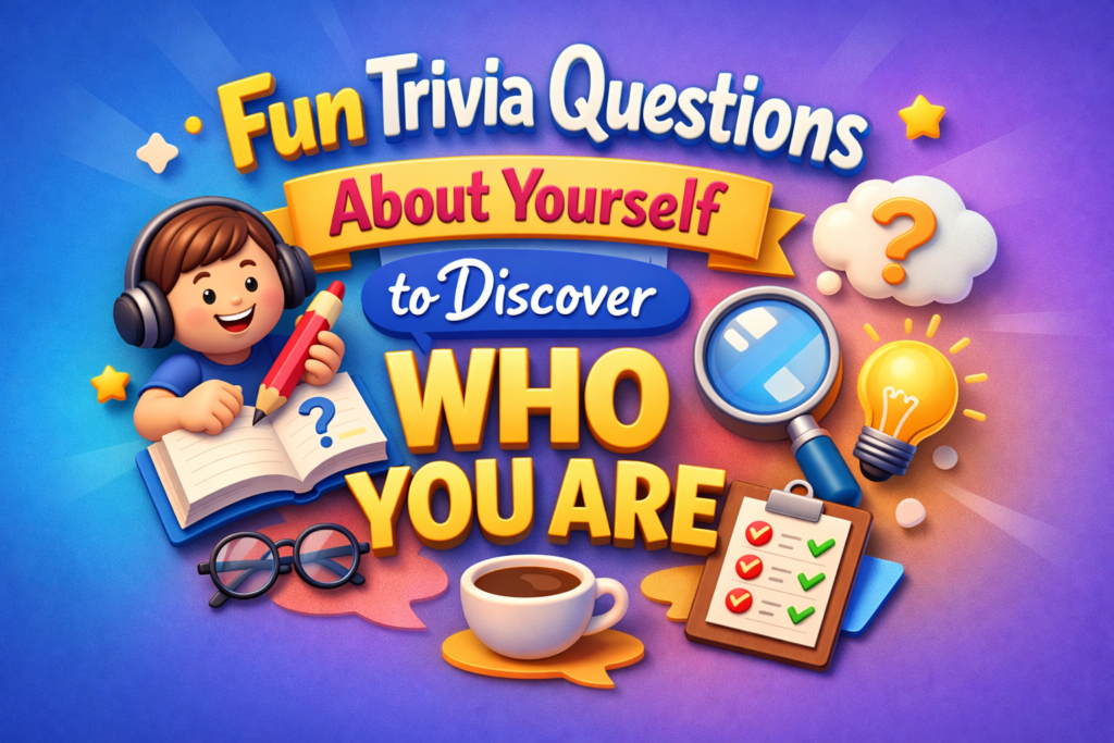 Fun Trivia Questions About Yourself to Discover Who You Are