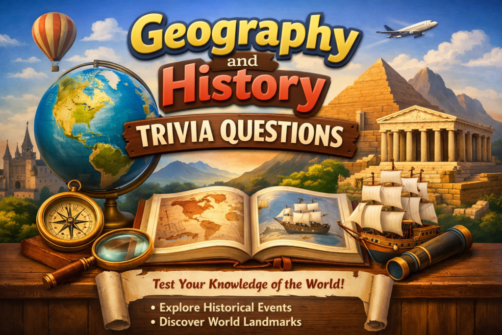 Geography and History Trivia Questions
