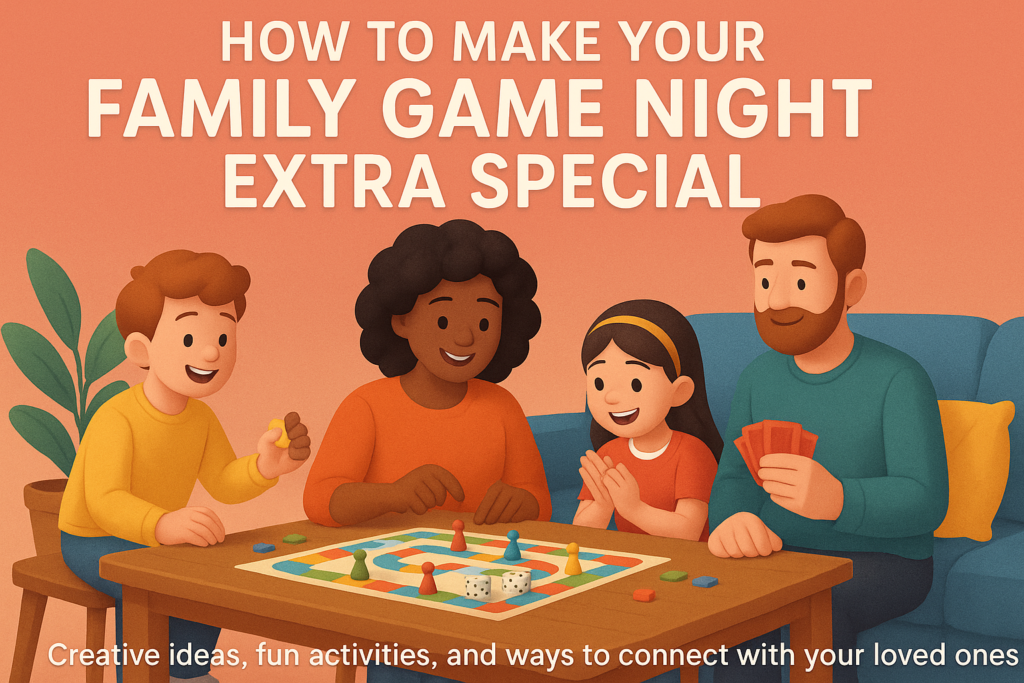 How to Make Your Family Game Night Extra Special