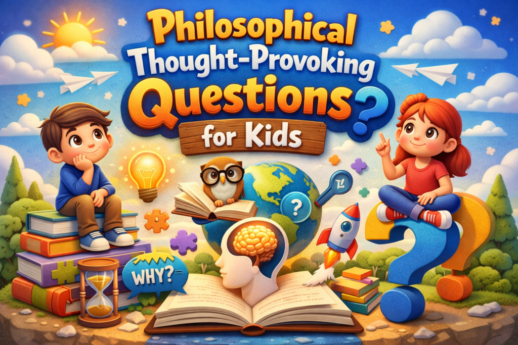 Philosophical Thought-Provoking Questions for Kids