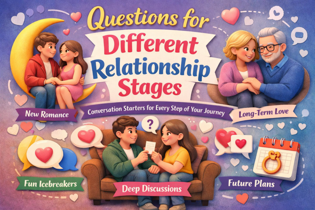 Questions for Different Relationship Stages