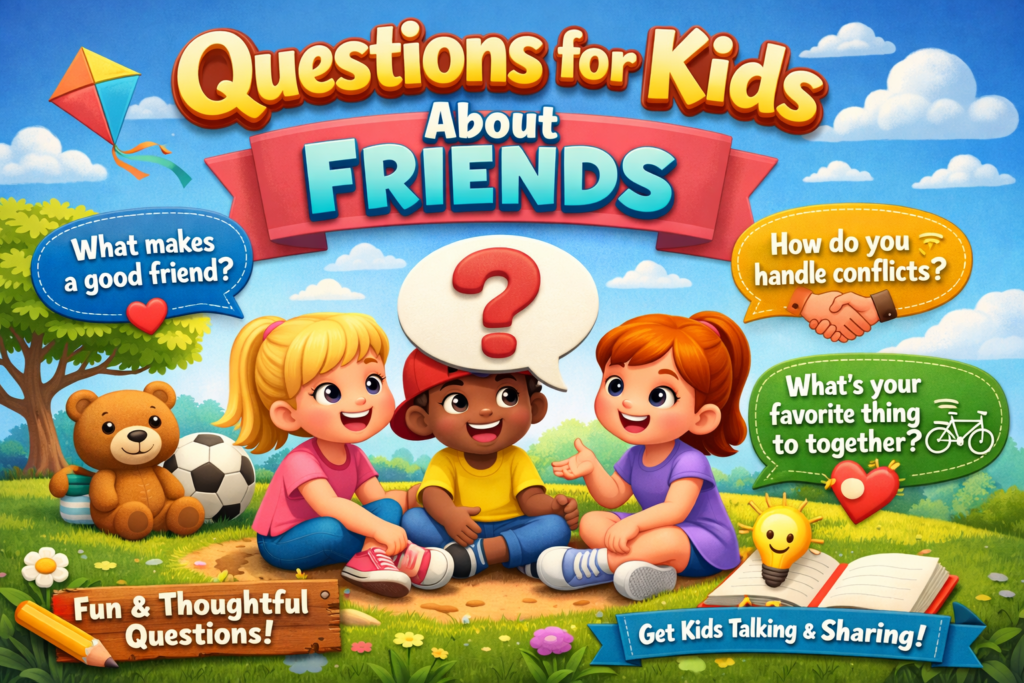 Questions for Kids About Friends