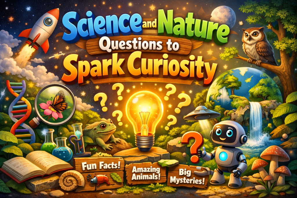 Science and Nature Questions to Spark Curiosity