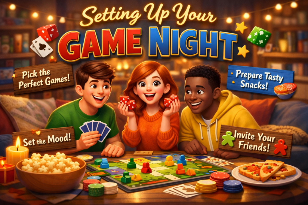 Setting Up Your Game Night