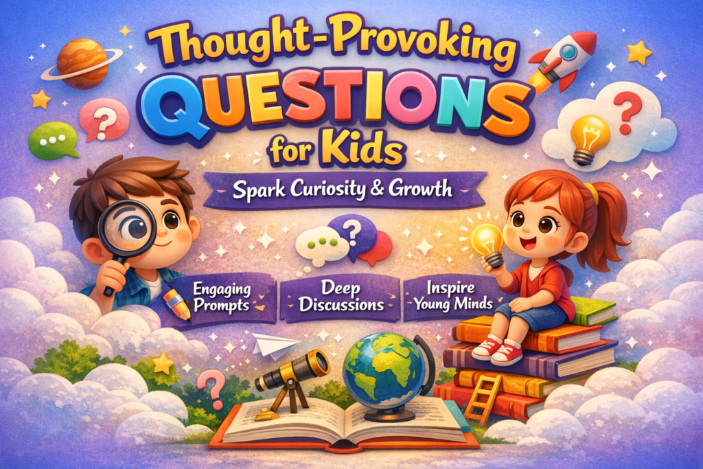 Thought-Provoking Questions for Kids spark Curiosity & Growth