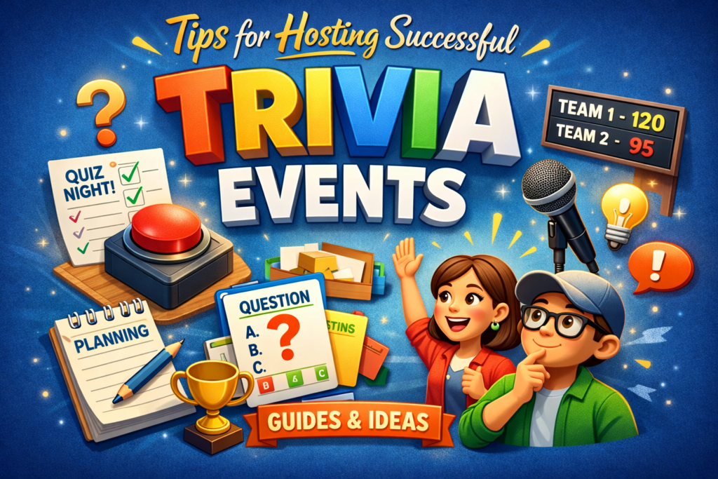 Tips for Hosting Successful Trivia Events