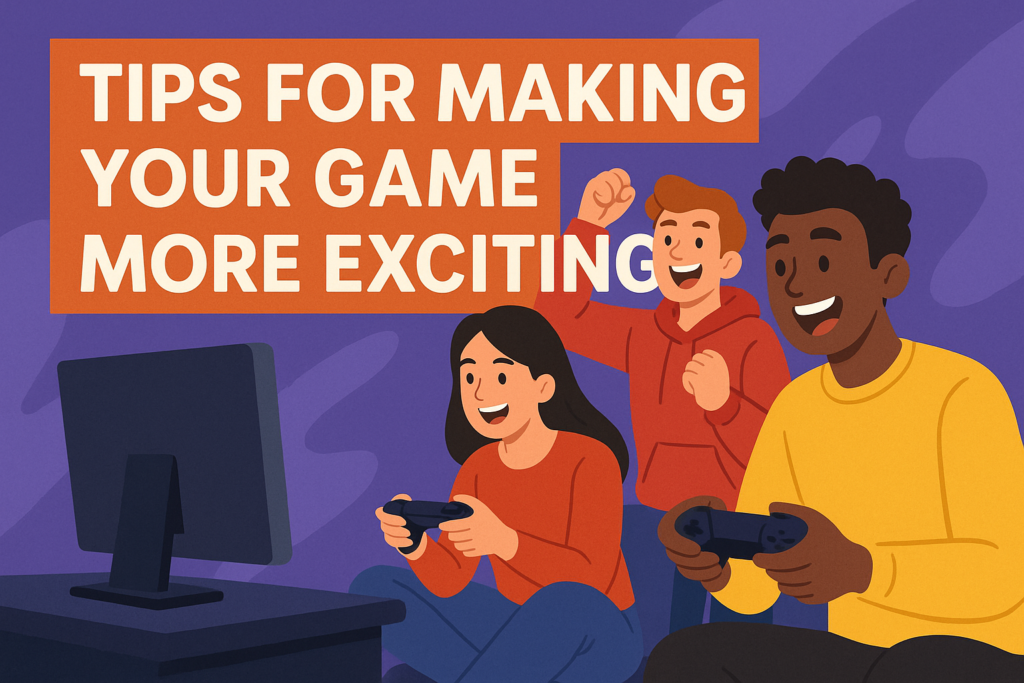 Tips for Making Your Game More Exciting
