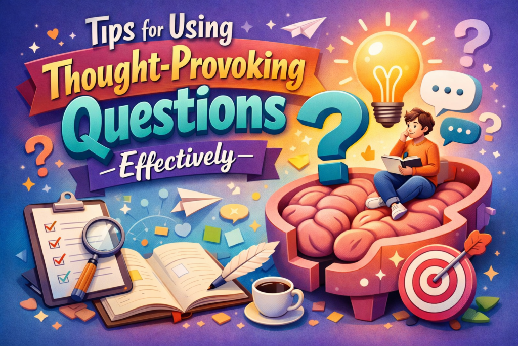 Tips for Using Thought-Provoking Questions Effectively