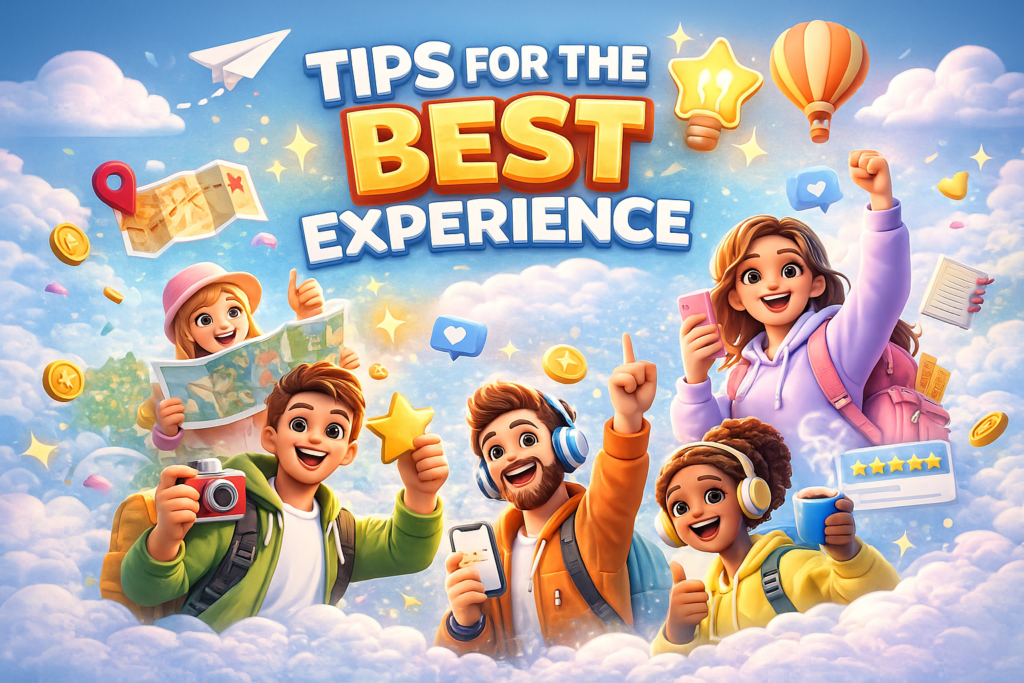 Tips for the Best Experience