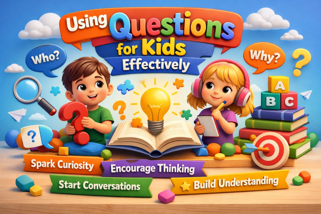 Using Questions for Kids Effectively