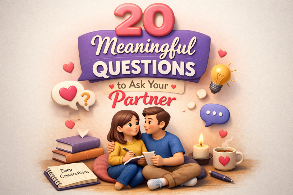 20 Meaningful Questions to Ask Your Partner