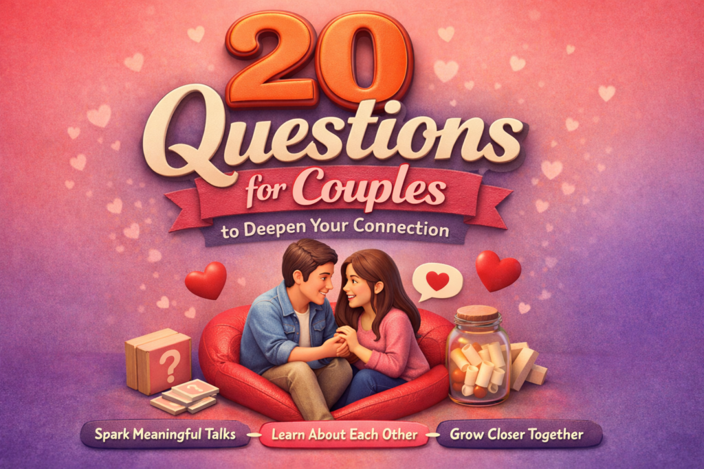 20 Questions for Couples to Deepen Your Connection