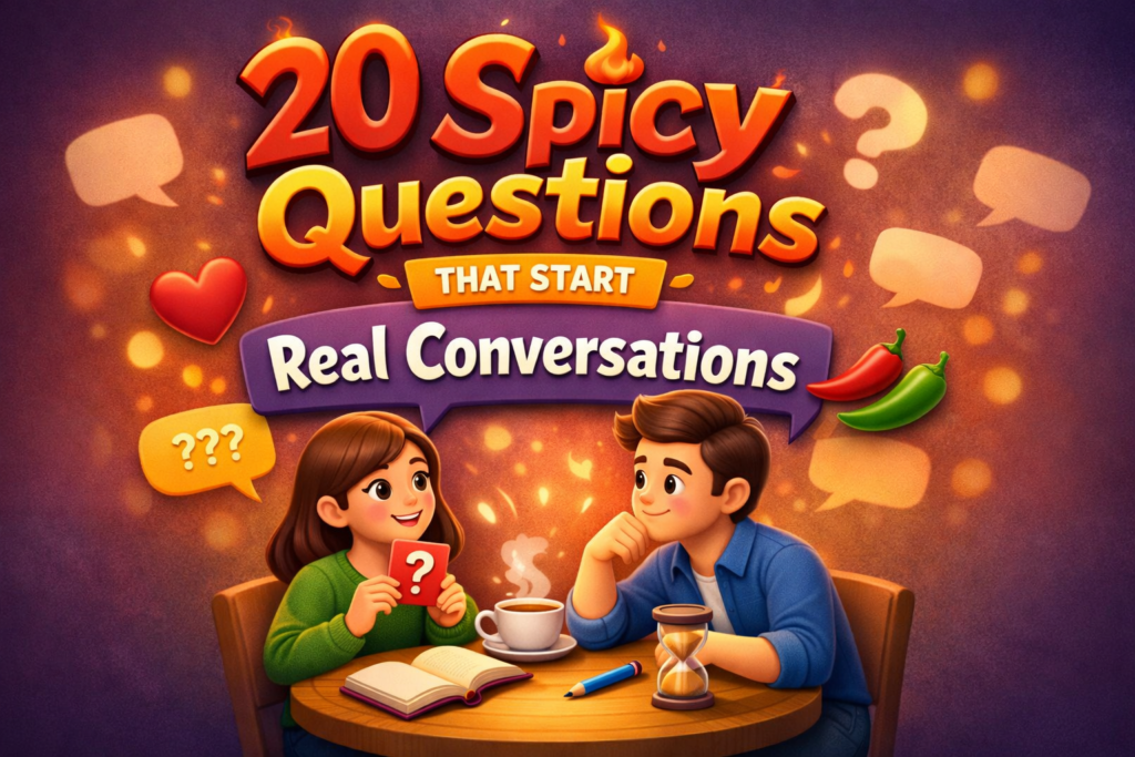 20 Spicy Questions That Start Real Conversations