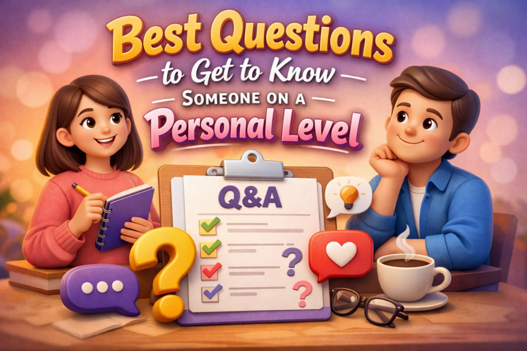 Best Questions to Get to Know Someone on a Personal Level