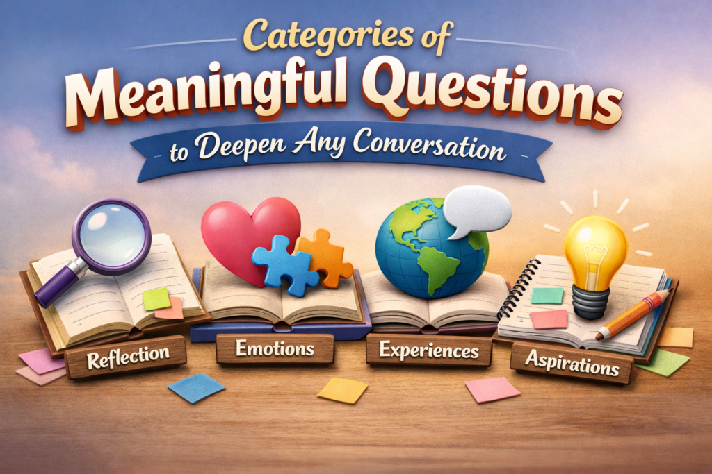 Categories of Meaningful Questions to Deepen Any Conversation