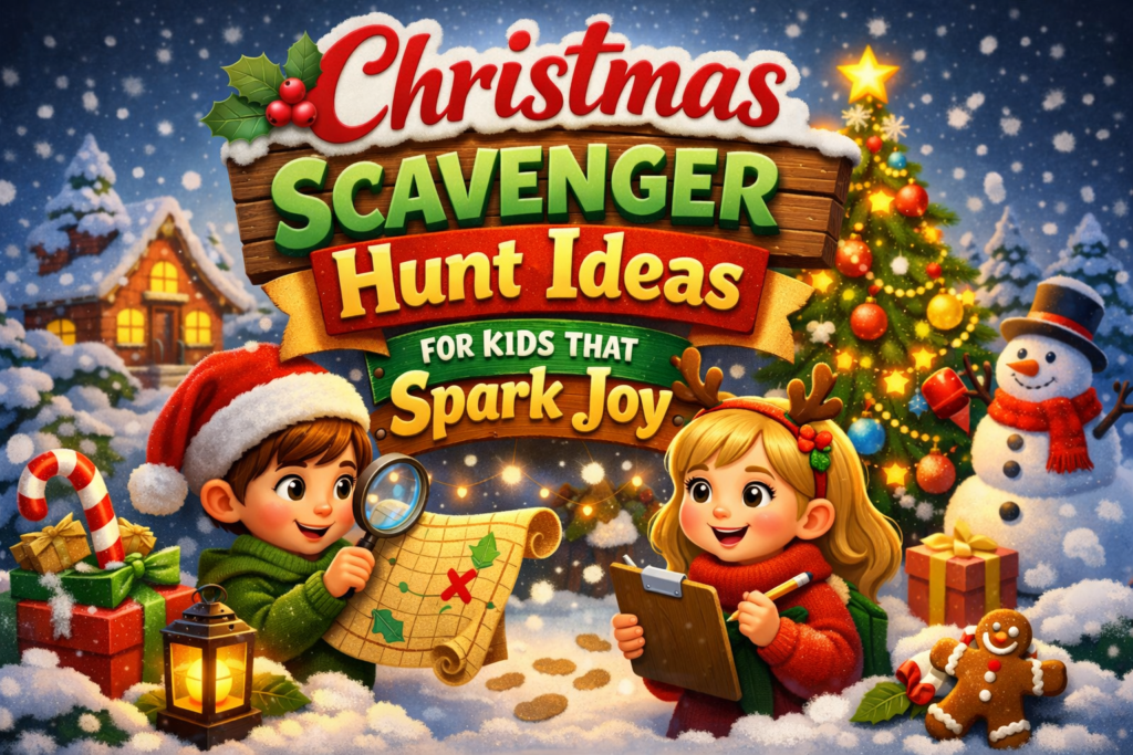 Christmas Scavenger Hunt Ideas for Kids That Spark Joy