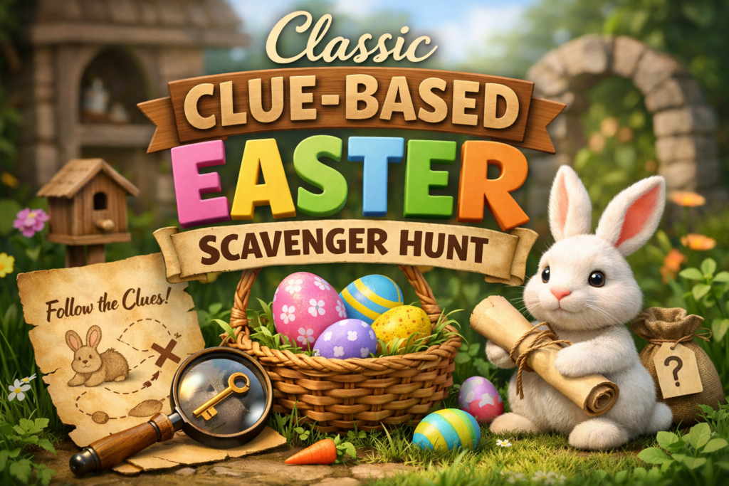 Classic Clue-Based Easter Scavenger Hunt