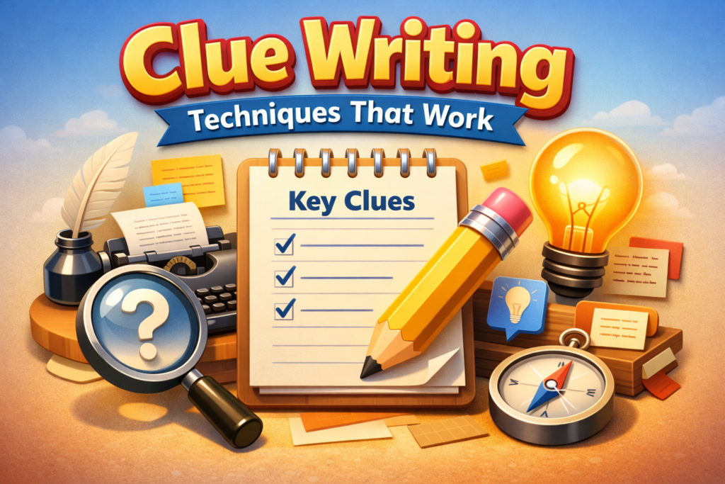 Clue Writing Techniques That Work
