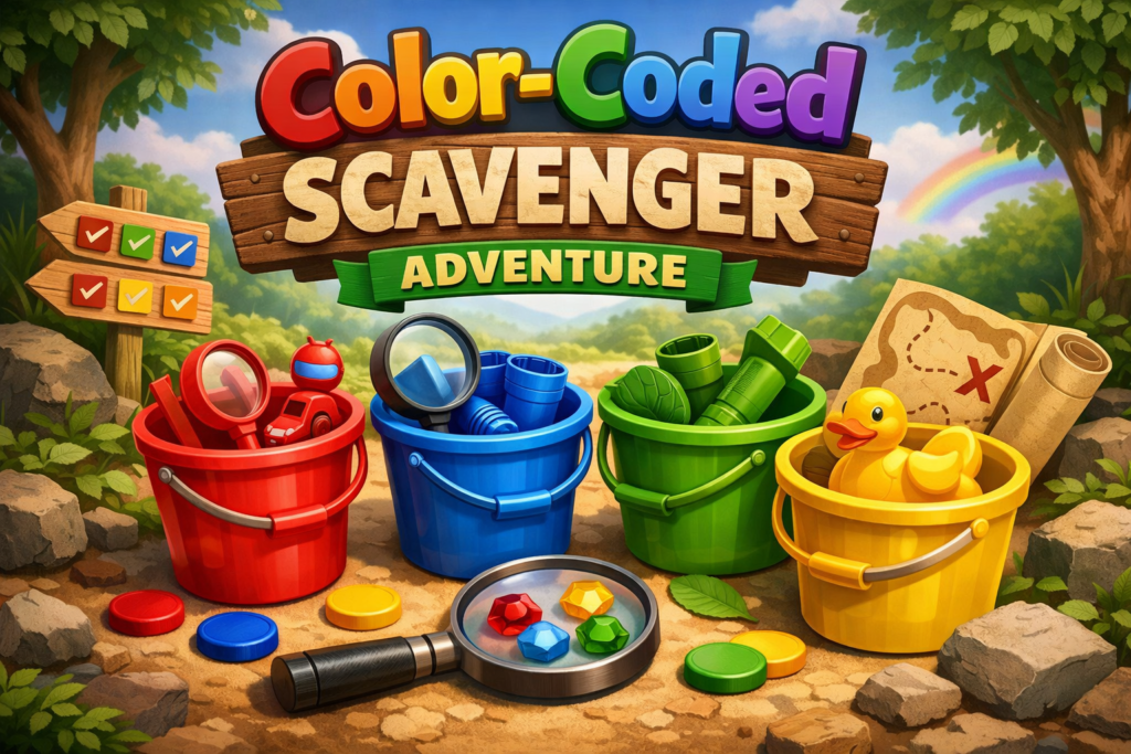 Color-Coded Scavenger Adventure
