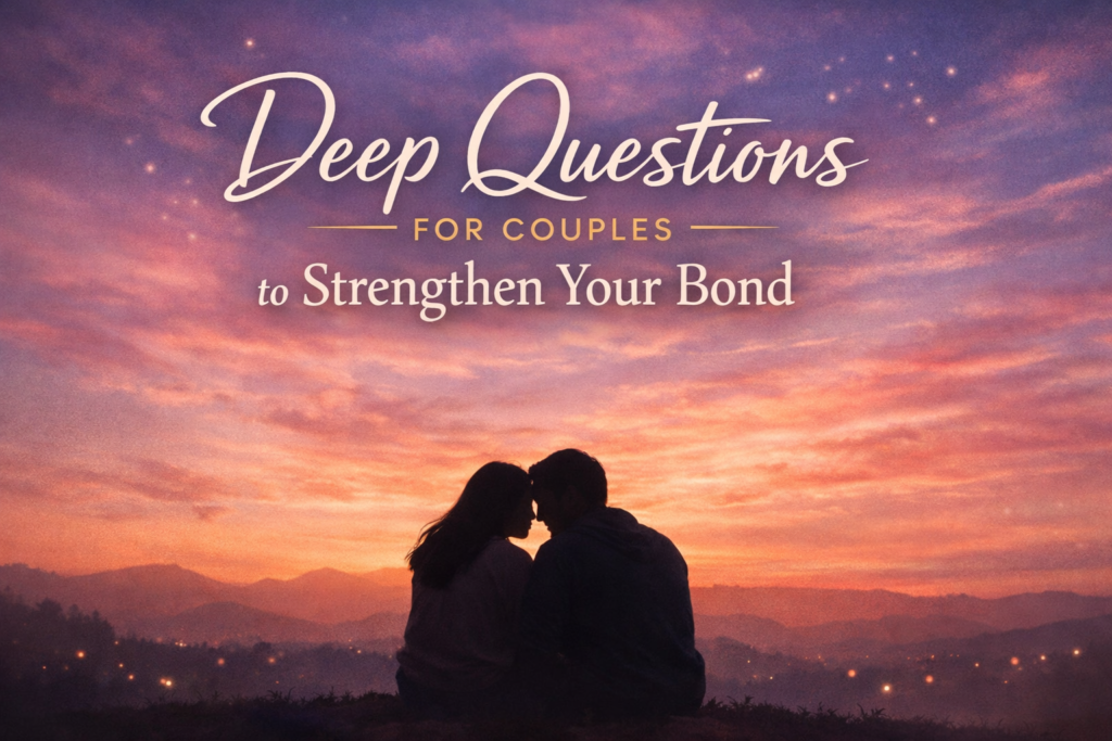 Deep Questions for Couples to Strengthen Your Bond
