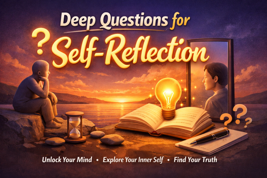 Deep Questions for Self-Reflection