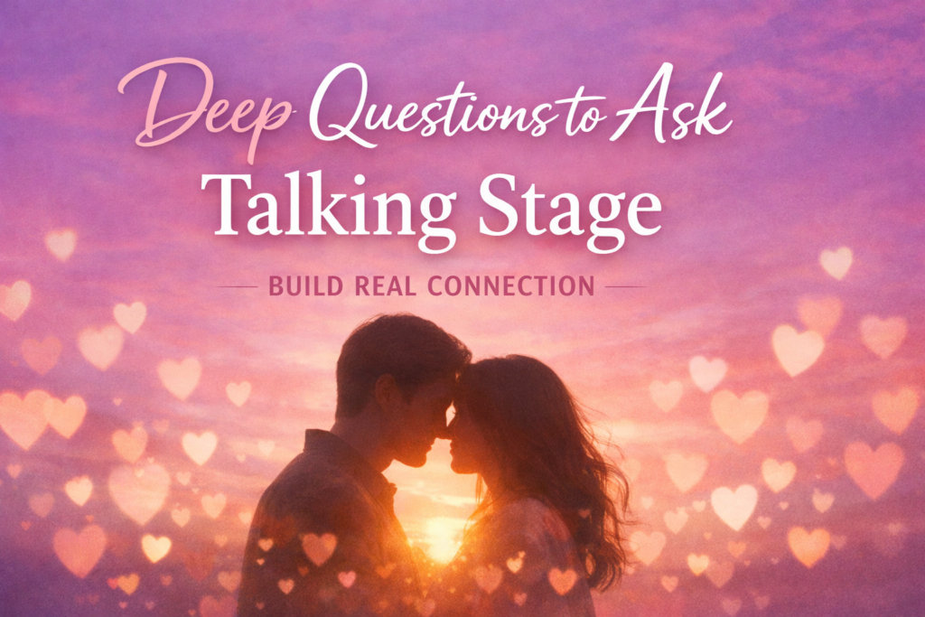 Deep Questions to Ask Talking Stage Build Real Connection