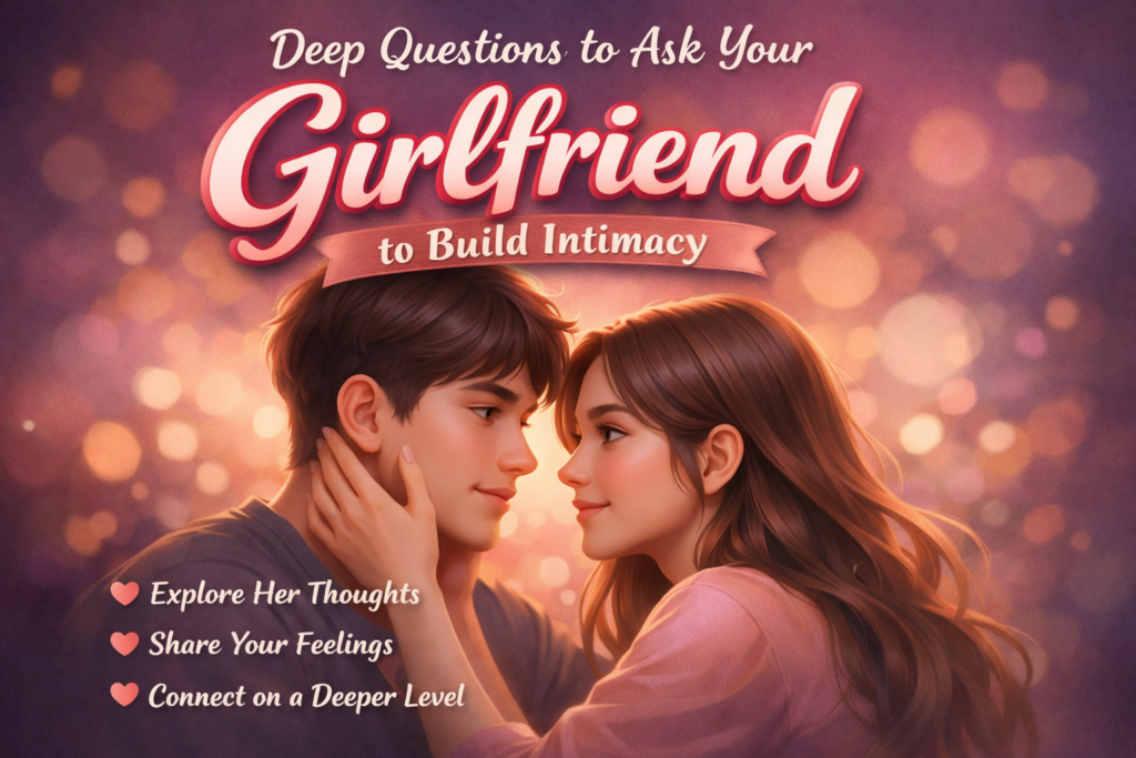 Deep Questions to Ask Your Girlfriend to Build Intimacy