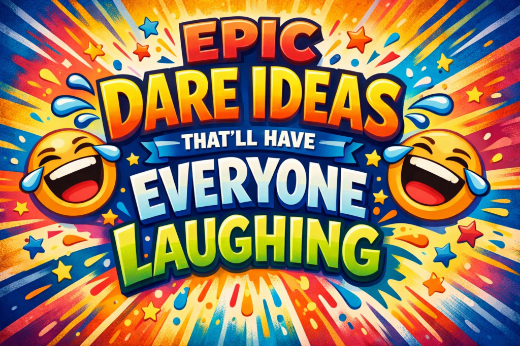 Epic Dare Ideas That'll Have Everyone Laughing
