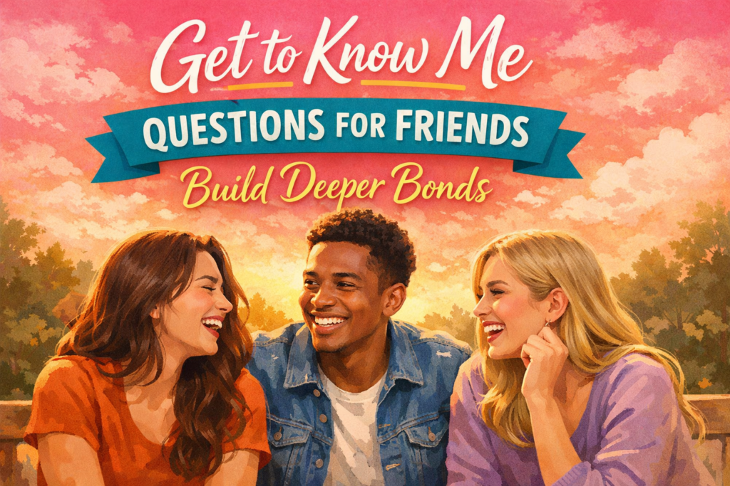 Get to Know Me Questions for Friends - Build Deeper Bonds