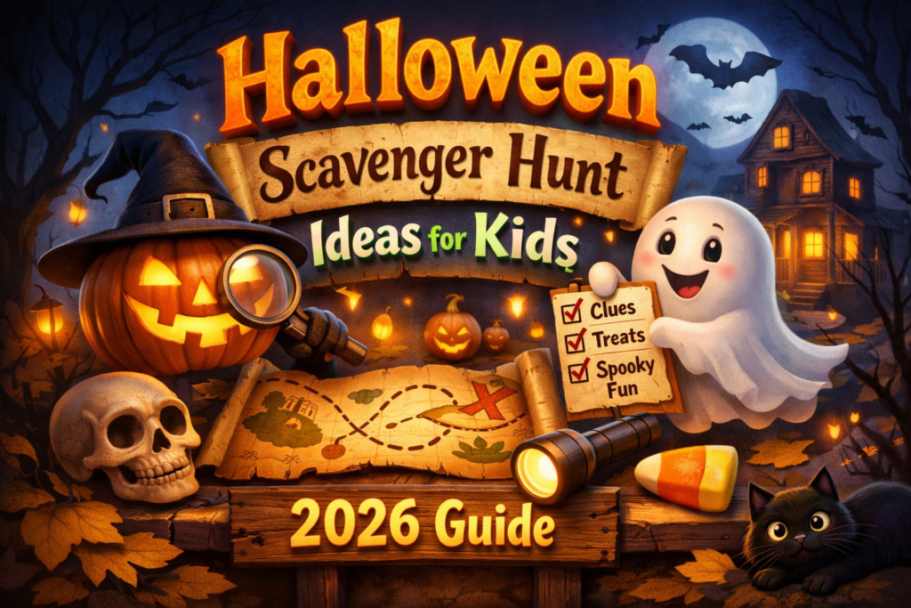 Halloween Scavenger Hunt Ideas for Kids(2026 Guide)