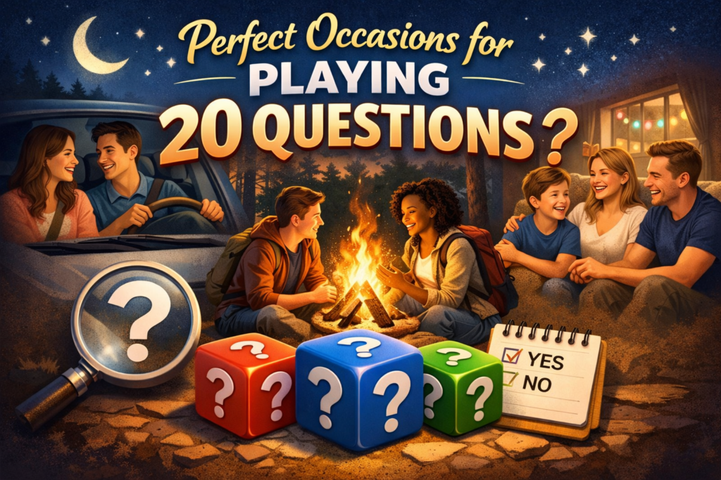 Perfect Occasions for Playing 20 Questions