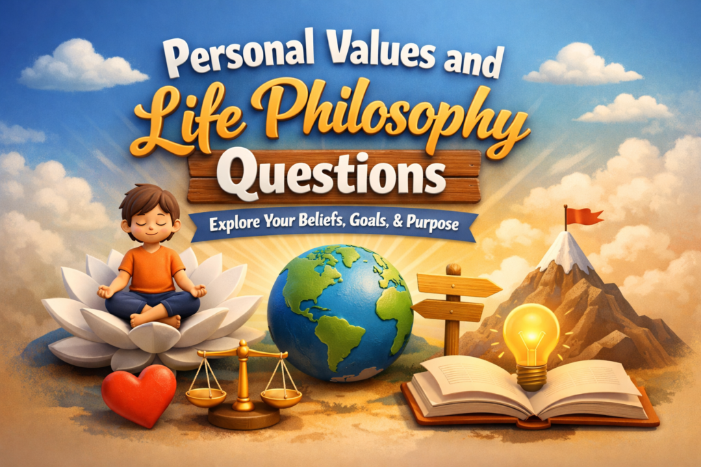 Personal Values and Life Philosophy Questions