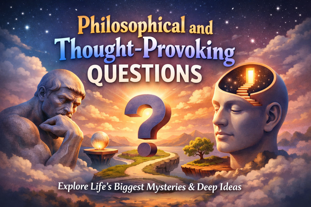 Philosophical and Thought-Provoking Questions