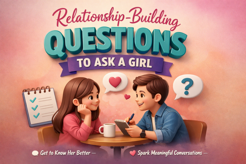 Relationship-Building Questions to Ask a Girl