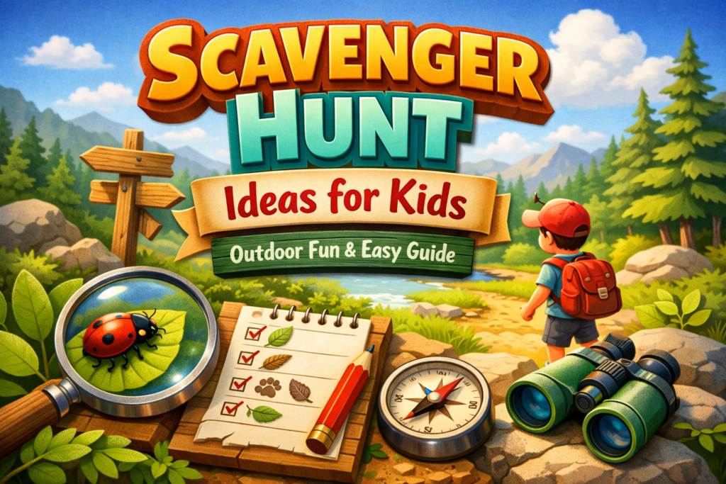 Scavenger Hunt Ideas for Kids Outdoor Fun & Easy Guide