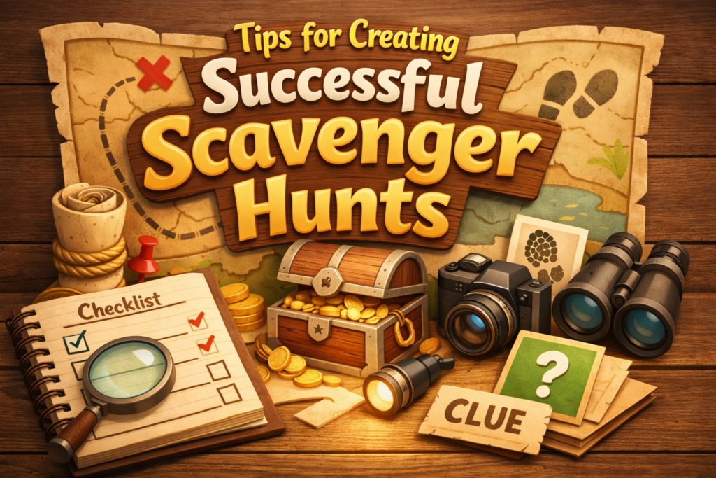 Tips for Creating Successful Scavenger Hunts